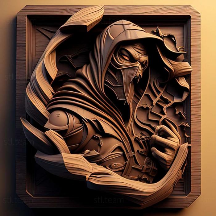 3D модель Гра Mortal Kombat Unchained (STL)